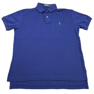 Polo Ralph Lauren Mens Polo Shirt Size‎ Small Short Sleeve Blue Green Pony Logo